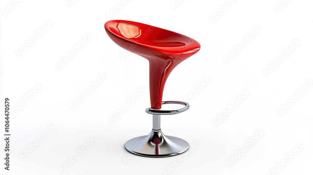 Modern Red Bar Stool Design for Contemporary Spaces Modern Red Bar Stool Design for Contemporary Spaces