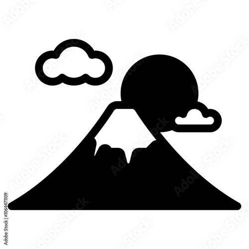 Mount Fuji icon