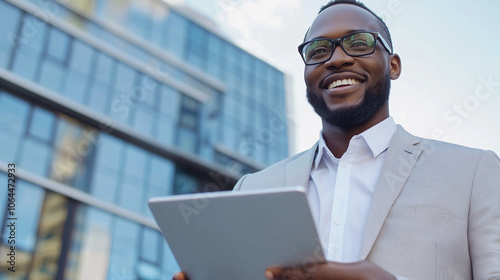 Confident Businessman with ...