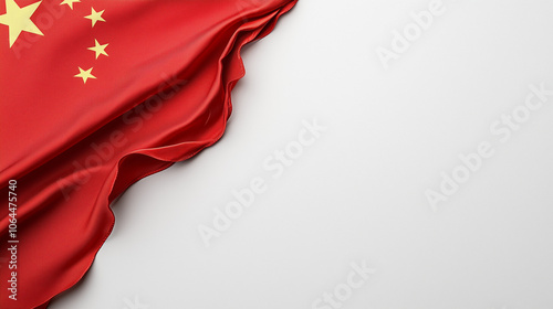 China Flag Drape: A vibrant...