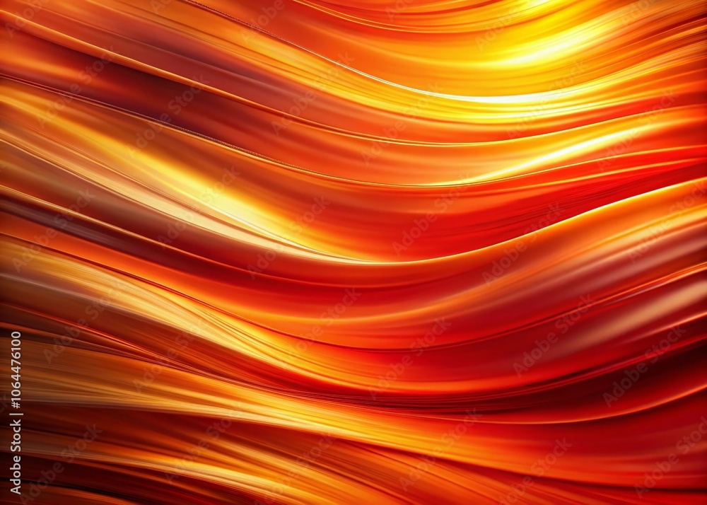 Abstract Orange Red Seamless Loop Motion Long Exposure