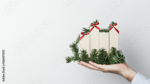 Holiday Growth: A hand deli...