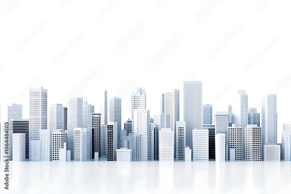 city, panorama, 3d illustration city, panorama, 3d illustration