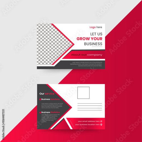 business post card design templet
