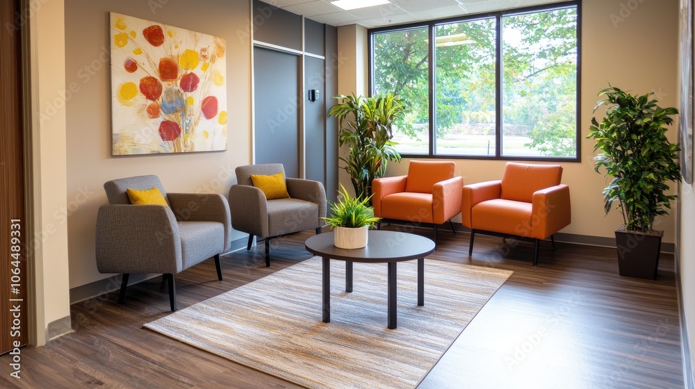 Fototapeta premium Create a supportive community area for mental health center