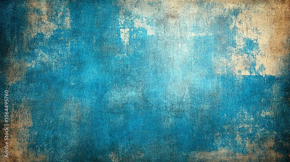 Distressed blue-brown texture, worn and faded Distressed blue-brown texture, worn and faded