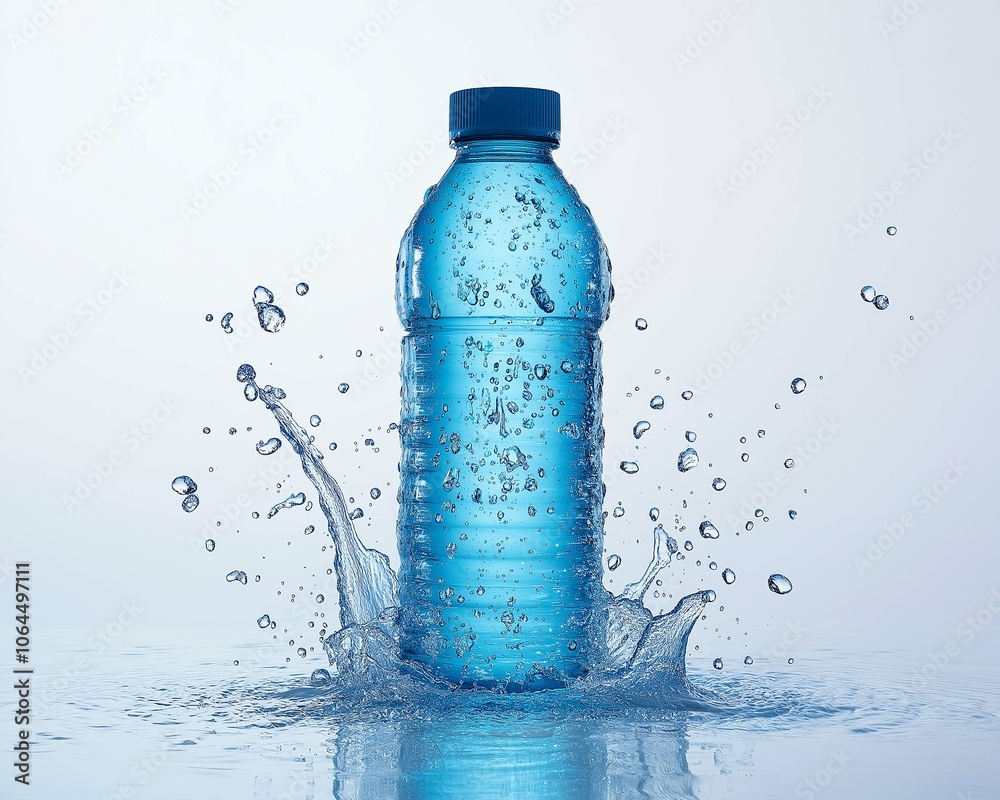 Refreshing Sports Drink Bottle with Splashing Water Refreshing Sports Drink Bottle with Splashing Water