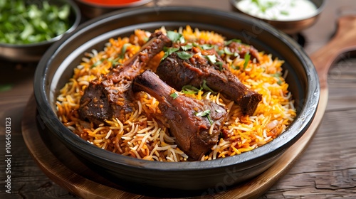 Mutton Biryani. 