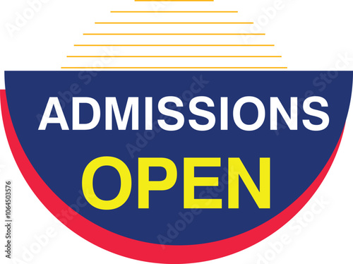 Admission open tag abstract for social media template with mega school college education offer banner tag deal discpunt 