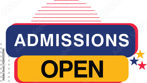 Admission open tag abstract for social media template with mega school college education offer banner tag deal discpunt 