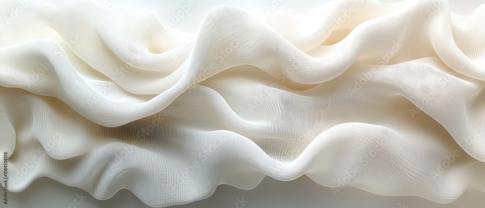 A close-up of flowing white fabric, showcasing soft textures and gentle folds. A close-up of flowing white fabric, showcasing soft textures and gentle folds.