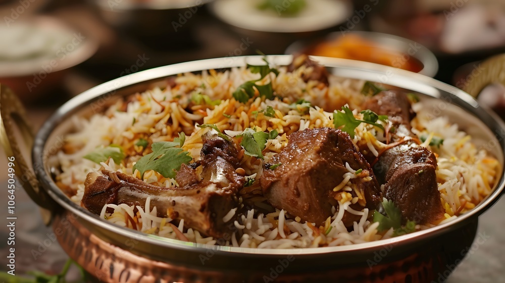 Mutton Biryani. 