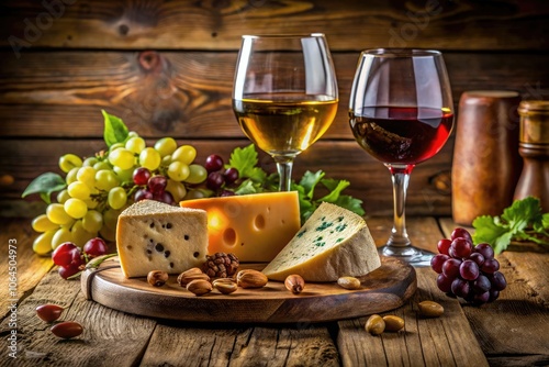 Exquisite Wine and Culinary Delights - Perfect Pairings for Food Photography