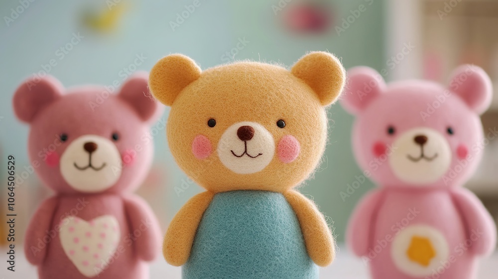 Creative Felt Bear Molds for crafting cute and personalized stuffed toys and decorations, perfect for DIY projects, sewing, and handmade gifts for all ages. Creative Felt Bear Molds for crafting cute and personalized stuffed toys and decorations, perfect for DIY projects, sewing, and handmade gifts for all ages.
