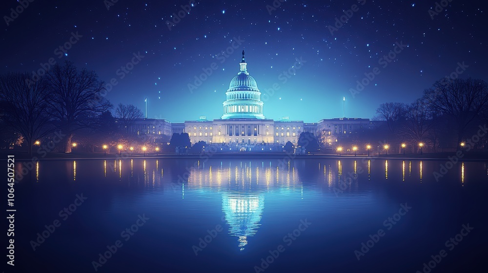 U.S. Capitol Building at Night U.S. Capitol Building at Night
