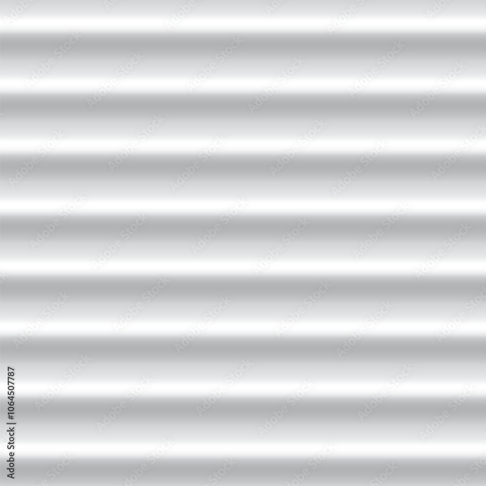 Fototapeta premium A vector background made of corrugated metal with a rich texture of horizontal gray panels.