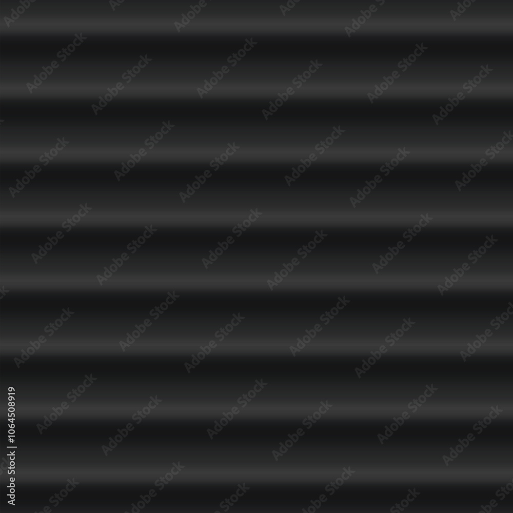 Fototapeta premium Vector background made of corrugated metal with rich texture of black horizontal panels.
