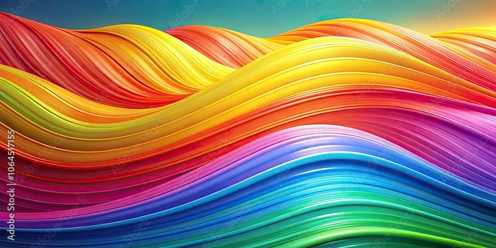 Bright Colorful Waves Abstract Background with Smooth Lines, Vibrant Transitions, Ideal for Design, Wallpaper, and Creative Projects Bright Colorful Waves Abstract Background with Smooth Lines, Vibrant Transitions, Ideal for Design, Wallpaper, and Creative Projects