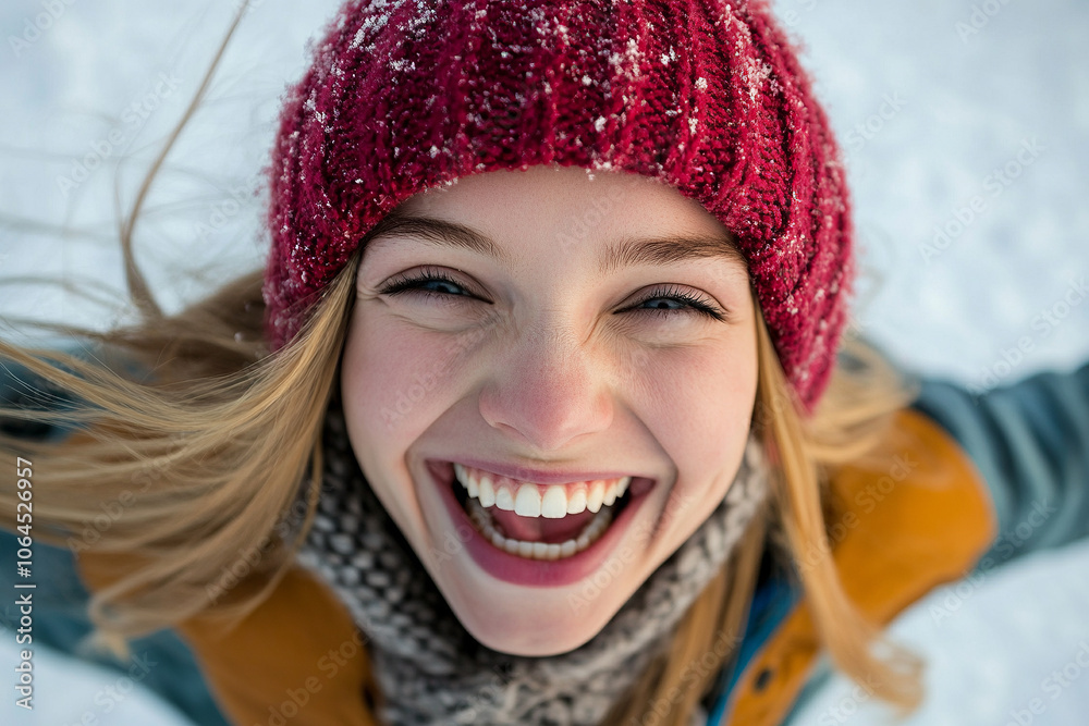 Portrait of a person in the middle of a laugh, capturing pure joy Portrait of a person in the middle of a laugh, capturing pure joy