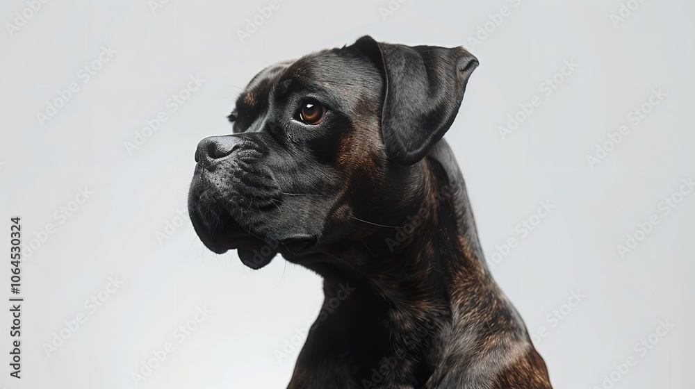 German Shorthaired Pointer - Kurzhaar puppy dog isolated on white studio background German Shorthaired Pointer - Kurzhaar puppy dog isolated on white studio background