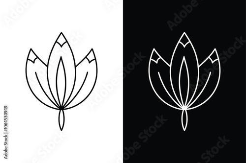 Fennel Seeds Line Drawing Icon. Isolated Illustration for Seasoning and Spice