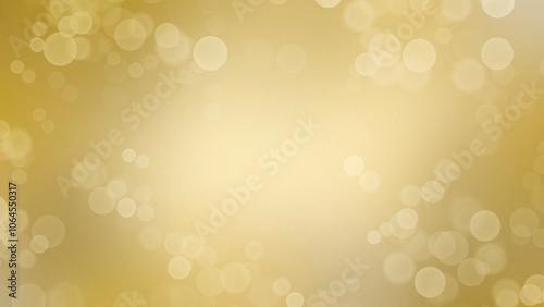 Abstract bokeh backgrounds on gold backgrounds in Christmas Holiday , illustration Wallpaper
