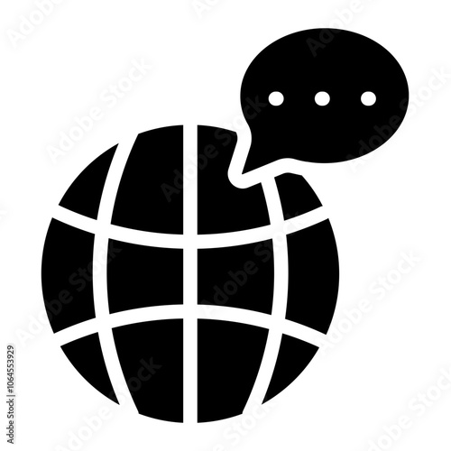 Globalization Solid Icon