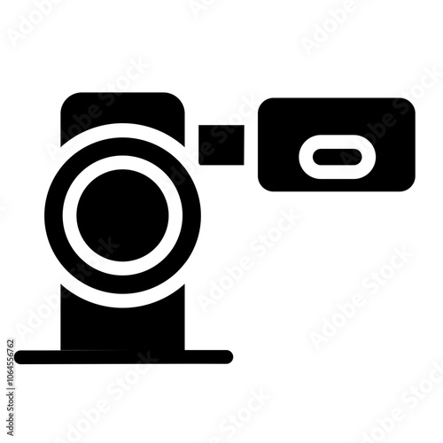 Camcorder Solid Icon