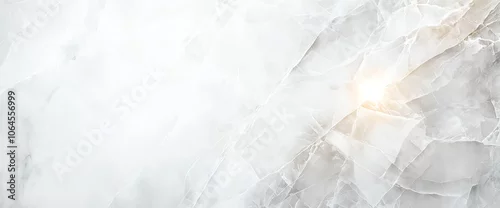 Panel kuchenny z motywem Elegant white marble texture with natural patterns and subtle shine. Perfect for backgrounds, design, and architectural projects.