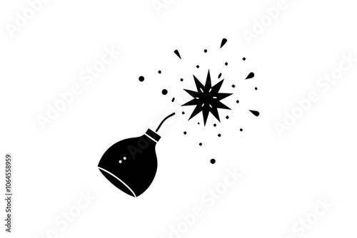 Party Popper Explosions | isolated vector illustration on white background