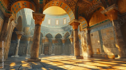 Beautiful Al-Aqsa Mosque in Jerusalem, Palestine