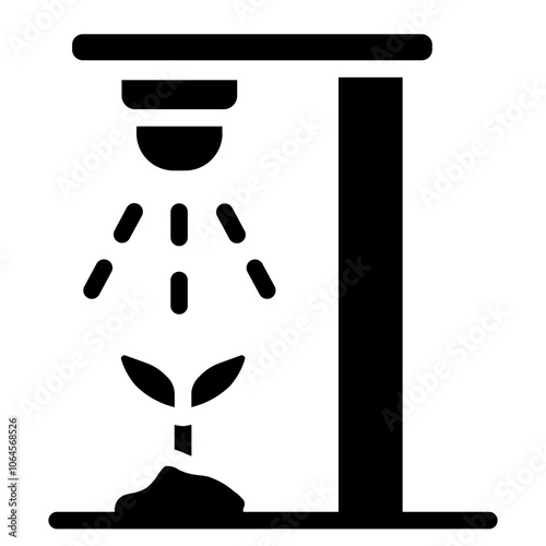 Drip irrigation Solid Icon