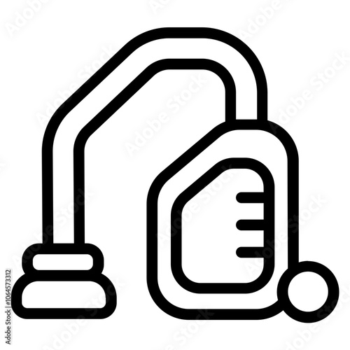 Vacuum cleaner Line Icon