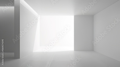 Wallpaper Mural White Dynamic Display Background - a captivating and modern visual. The white dynamic background creates an engaging and stylish scene. Torontodigital.ca