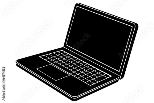 Laptop | isolated vector illustration on white background