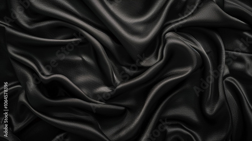 Plain black color background texture