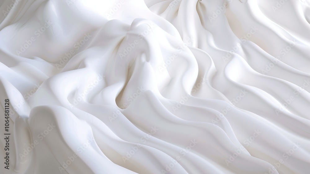 Obraz premium White Dynamic Display Background - a captivating and modern visual. The white dynamic background creates an engaging and stylish scene.