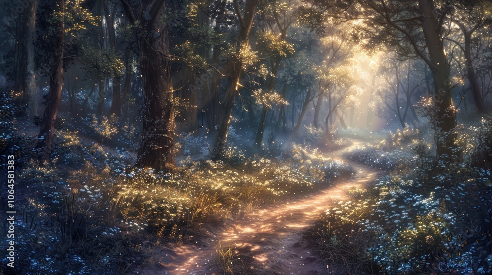 Enchanted Forest Path Enchanted Forest Path