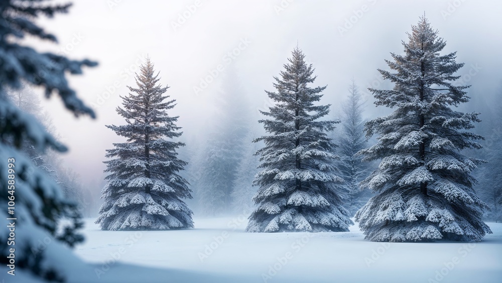 Serene Winter Wonderland Scene Featuring Majestic Snowy Landscapes and Tranquil Atmosphere Perfect for Holiday and Seasonal Promotions Serene Winter Wonderland Scene Featuring Majestic Snowy Landscapes and Tranquil Atmosphere Perfect for Holiday and Seasonal Promotions