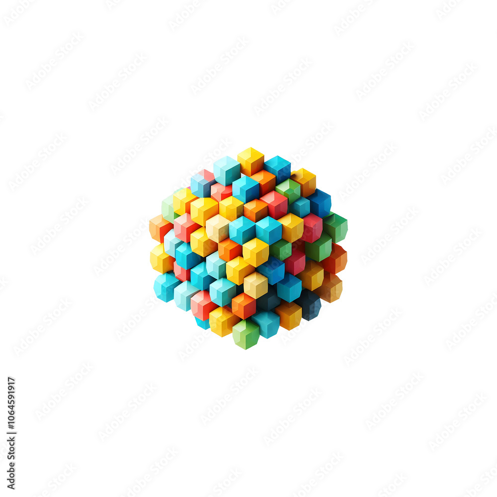 Colorful geometric Shapes Hexagon Colorful geometric Shapes Hexagon