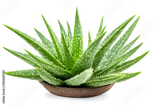 Aloe Vera Plant in a Pot