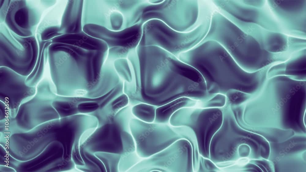 Abstract Teal and Purple Swirls Abstract Teal and Purple Swirls