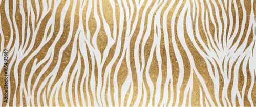A captivating and attention-grabbing gold zebra pattern that is sure to make a statement, gold zebra pattern