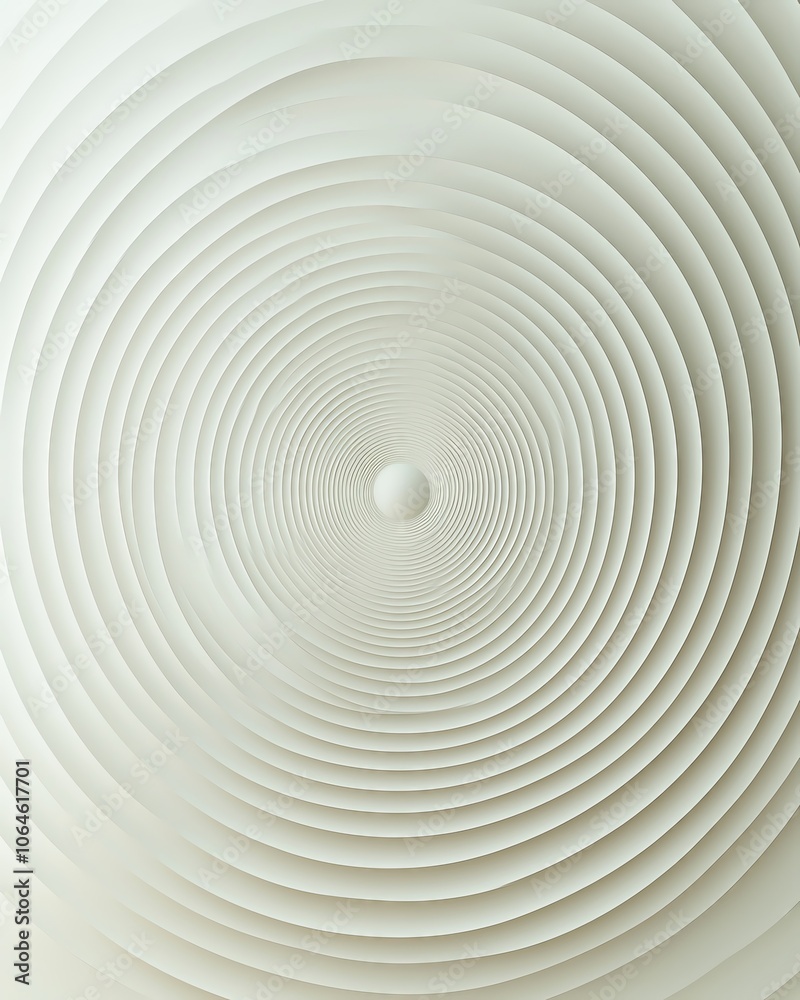 Obraz premium Abstract circular pattern on light background