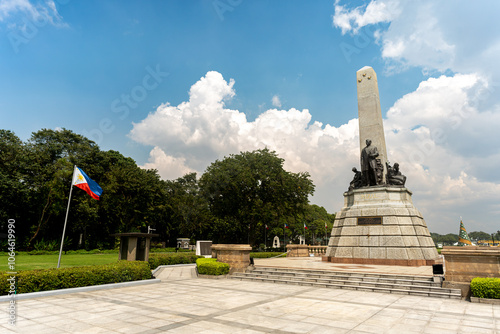 Fototapeta Naklejka Na Ścianę i Meble -  Rizal Park (Filipino: Liwasang Rizal), also known as Luneta Park or simply Luneta, is a historic urban park located in Ermita, Manila.