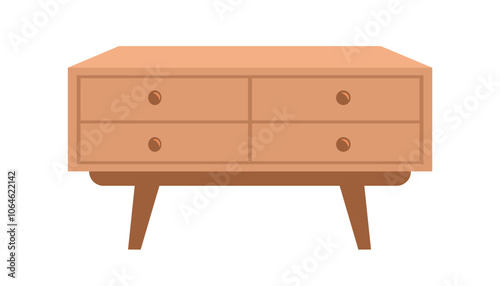 Creative Sideboard Illustrations for Modern Living Room. Modern Sideboard Illustrations for Sleek and Minimalist Spaces. Mini table. Table illustration. Buffet illustration. Modern Buffet Illustration