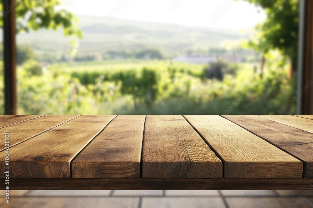 Obraz premium Modern Interior Design. Empty Urban Loft with Wooden Flooring and Abstract Art Decor