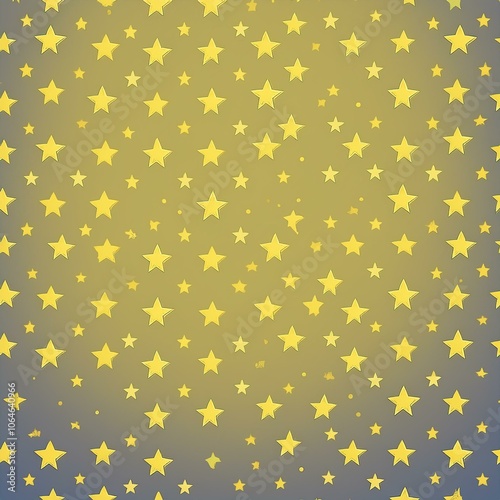 다양한 별 패턴의 배경 일러스트
(Background illustration with various star patterns)