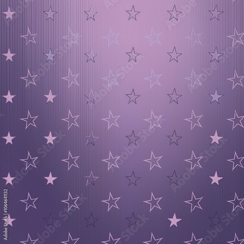 다양한 별 패턴의 배경 일러스트
(Background illustration with various star patterns)