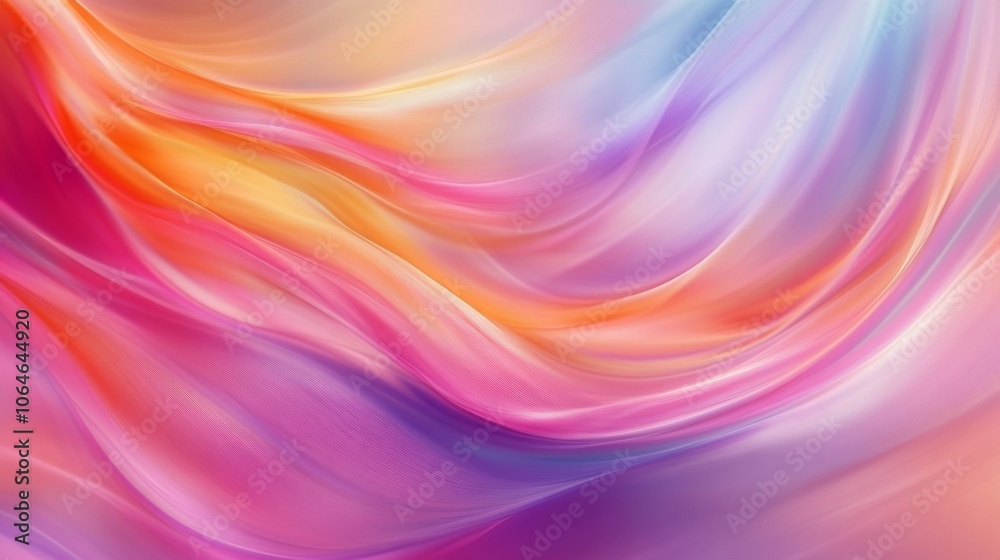 Soft Waves of Colorful Abstract Motion Soft Waves of Colorful Abstract Motion